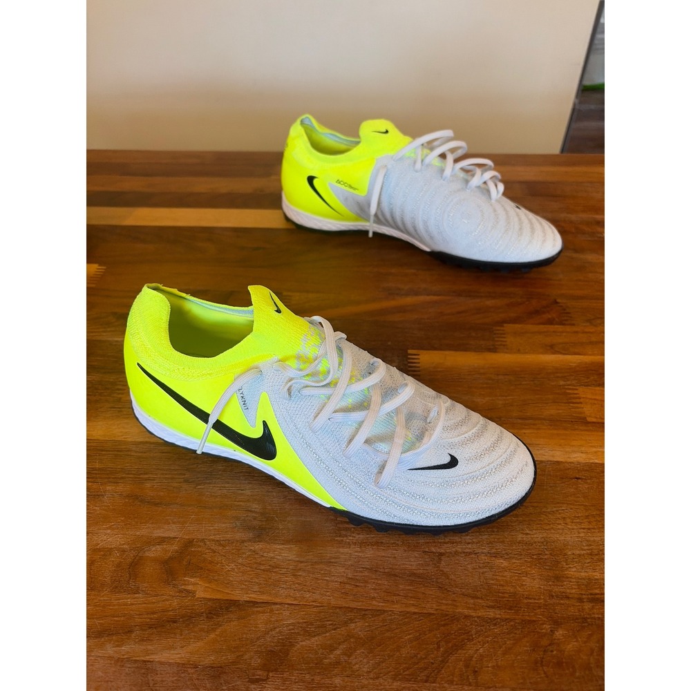 Nike Phantom GX Pro TF Turf Soccer Shoes FJ2583-003 Volt Grey Mens 8.5